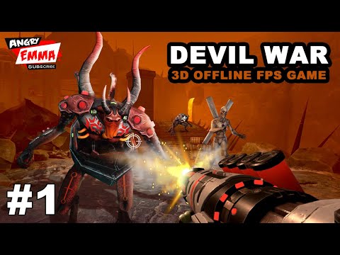Devil War: 3D Offline FPS Game (Android Gameplay)