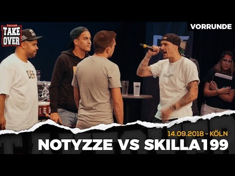 Notyzze vs. Skilla199 Takeover Freestyle Contest | Köln 14.09.18 (VR 1/4)