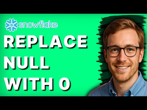 Snowflake Replace Null With 0