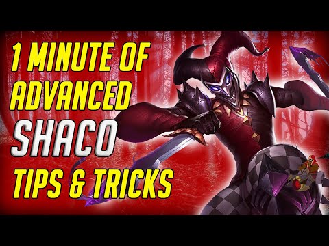 1 MINUTE OF ADVANCED SHACO TIPS & TRICKS *Season 11 Guide*