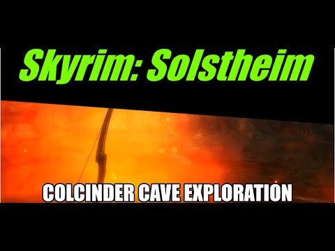 Elder Scrolls V Skyrim : Colcinder cave exploration.