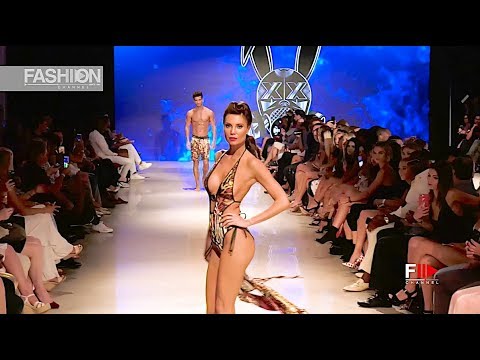 MISTER TRIPLE X Art Hearts Fashion Beach Miami Swim Week 2018 SS 2019 - Fashion Channel