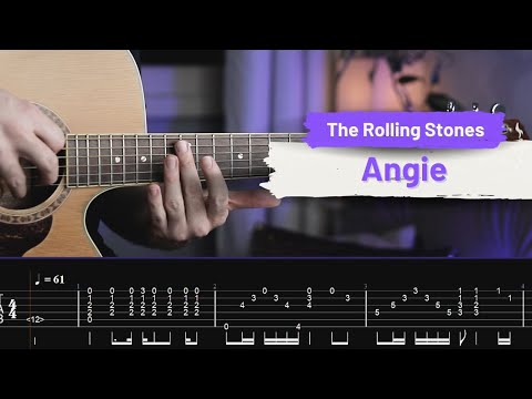 The Rolling Stones - Angie | Tab Intro | Tutorial | Lesson