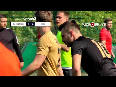 LIGA BEMOWSKA / WIOSNA 2018 / BAD BOYS ZIELONKI - CONTRA