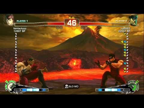 藍弟 lsy9983 [Bison] vs kentackyyy [Fei] SSF4 Japanese Online Ranked Matches - TRUE-HD