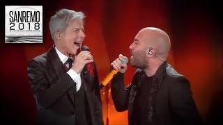 Sanremo 2018 - I Negramaro e Claudio Baglioni duettano con “Poster”