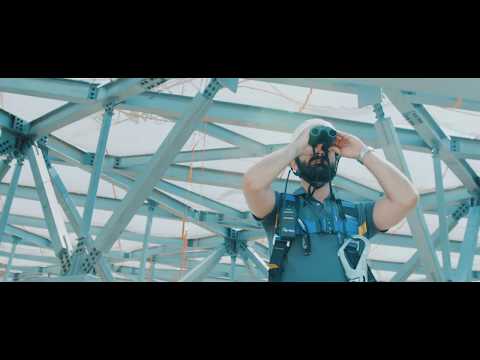 Volgograd Arena - Cable-stayed roof lift (trailer)