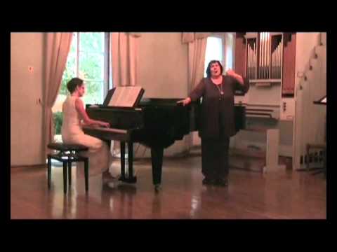 Margarita Voites sings "Le réveil" by Jean-Baptiste Weckerlin (2010)