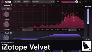Video thumbnail for iZotope Velvet:  a new smart de-esser for more "velvety" vocals 🎙️ by CatSynth TV