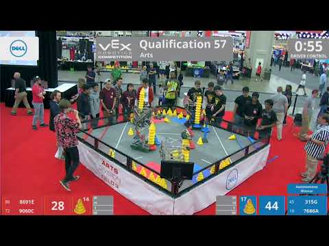 2018 VRC Arts Q57 - 8691E 9060C vs 315G 7686A - 94 to 129