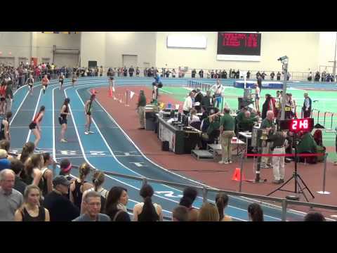 Girls 4x200m Relay All Heats - 2014 MIAA All-State Indoor Track and Field Championships