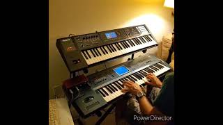 BETTE DAVIS EYES - Kim Carnes Keyboard Cover (one-minute-long). Just testing the sounds.