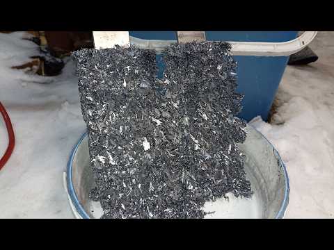 СЕРЕБРО из СВИНЦА ! Электролитическое рафинирование свинца! Алюмотермия свинцовой руды. Аффинаж.
