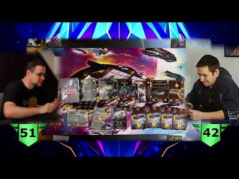 1v1 Űrcsata, de az asztalon ??? - Star Realms társasjáték - Cordierit Gaming