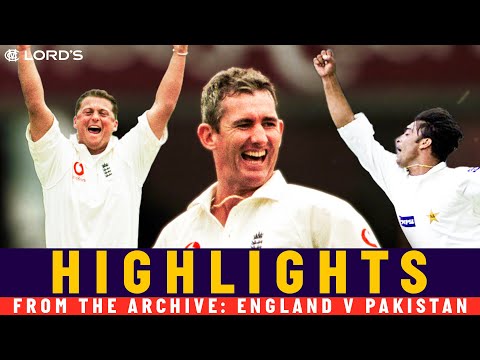 Gough and Caddick Star Against Pakistan! | Classic Match | England v Pakistan 2001 | Lord's
