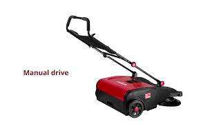 Hand push sweeper HPS 7550 WORTEX
