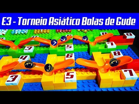 Campeonato Asiático: E3 - Bolinhas de gude com Gangorras - Marble race