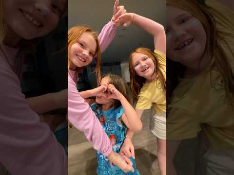 Shimmer and Shine dance with Adley Navey and Kensley