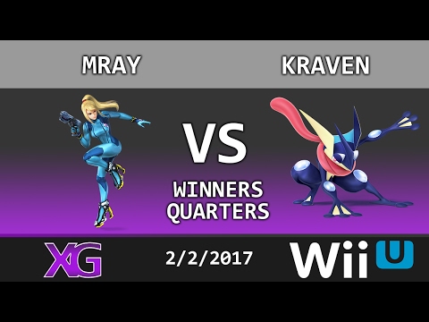 Winners Quarters: mRAy (Zero Suit Samus) vs Kraven (Greninja)