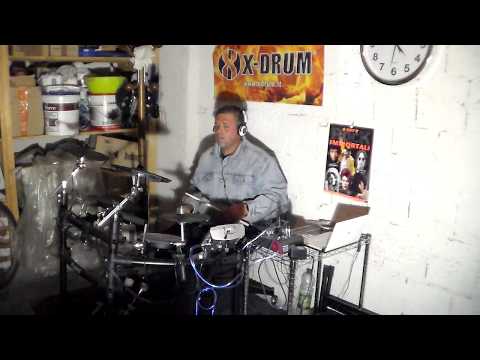 Long train Running drum cover feat Paolo Salvati