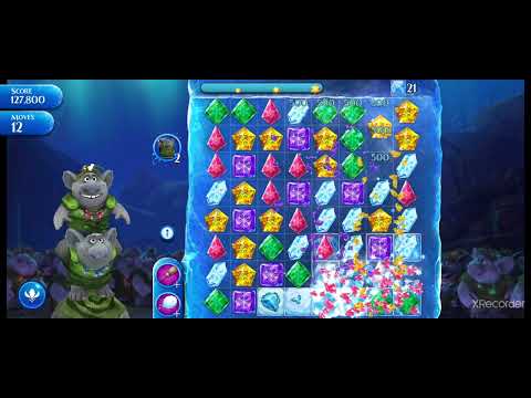 Frozen Free Fall Level - 201 - 220 Android Gameplay by trolls
