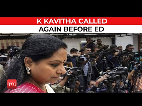 BRS leader K Kavitha denies destroying her phone, called again today by ED in Delhi liquor case