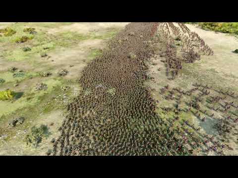 4500 ARCHERS vs 28000 MOB - Total War TROY