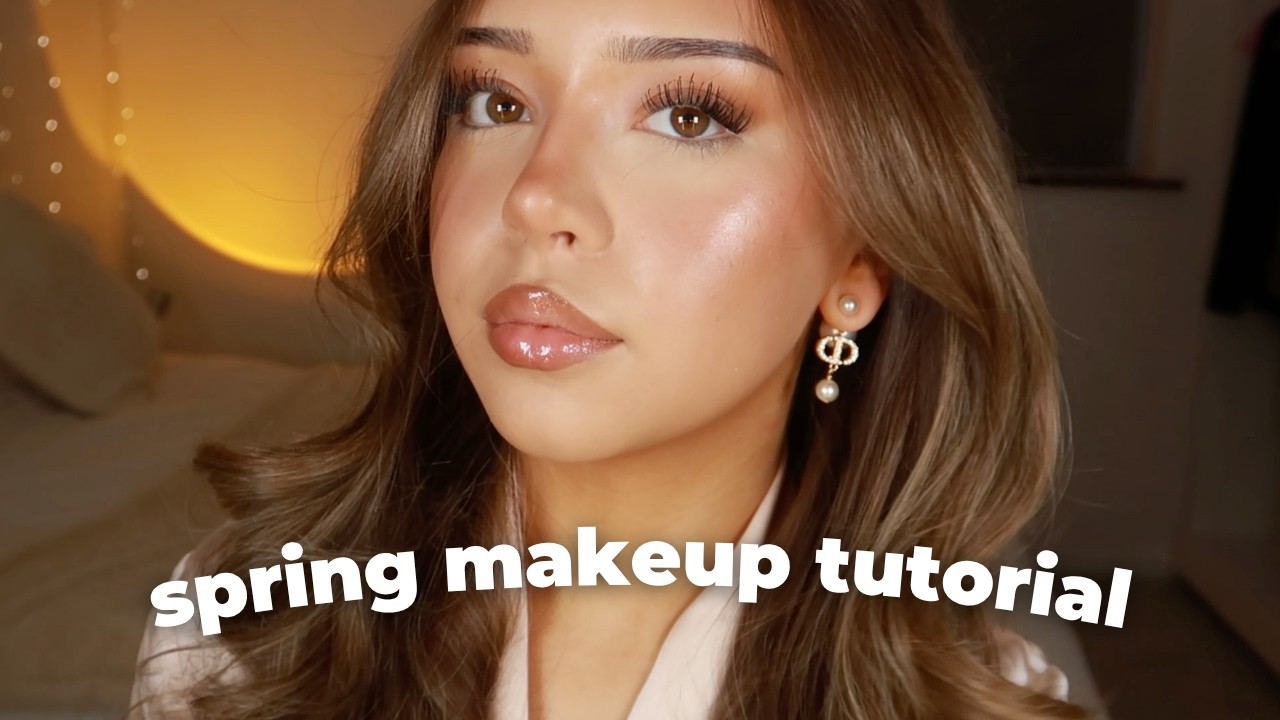 SPRING MAKEUP TUTORIAL 2026!! 🌼 *glowy & fresh*