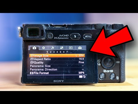 Sony a6000 - Best Settings for Photography in 2020 // Beginner Photo Settings Guide
