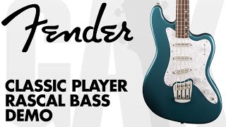 Video thumbnail for Fender - Classic Player Rascal Bass Demo at GAK by GAK