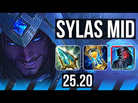 SYLAS vs VEIGAR (MID) | EUW Challenger | 25.20