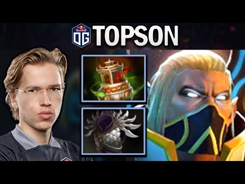 OG.TOPSON BRINGING INVOKER BACK TO META - DOTA 2 7.26 GAMEPLAY