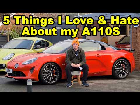 Alpine A110S - My Top 5 Likes & Dislikes after one years Ownership