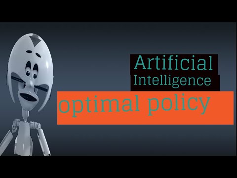 Artificial intelligence - Markov Decision Processes - optimal policy