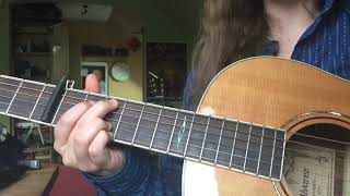 Cleaning My Gun by Chris Cornell - Guitar lesson