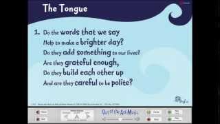 The Tongue - Words on Screen™ Original