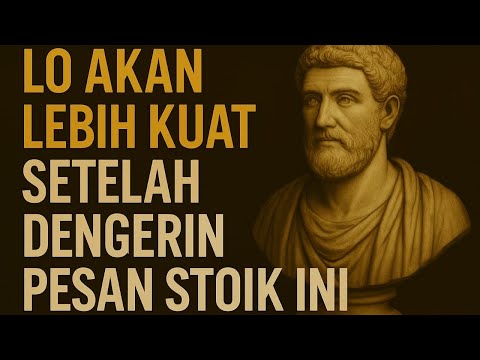 Lo Akan Lebih Kuat Setelah Dengerin Pesan Ini. [Filosofi Stoik]