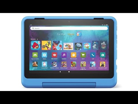 Review: All-new Fire HD 8 Kids Pro tablet, 8" HD display, ages 6-12, 30% faster processor, 13 hours