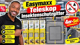 🟢🟢🟢 Easymaxx Teleskop Insektenschutzgitter: Easymaxx Insect Protect (Test & 4er-Set)