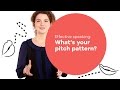 Vocal exercise - Speaking #5: What's your pitch pattern?