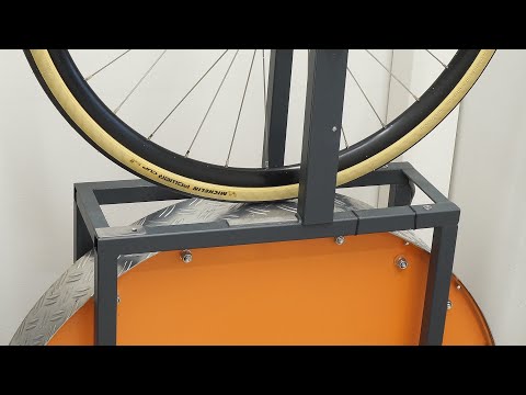 Michelin Power Cup TLR 28 Rolling Resistance Test (spin up video)