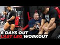 MILOS CRAZIEST LEG DAY YET? GIANT SETS | 8 DAYS OUT FROM LEGION SPORTS FESTIVAL