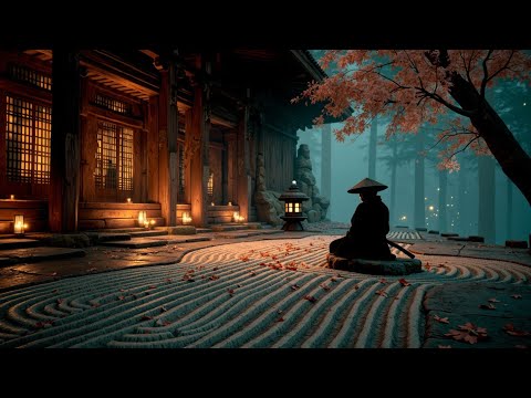 Serene Japanese Traditional Music for Zen Meditation | Relaxing Shakuhachi Flute Ambiance