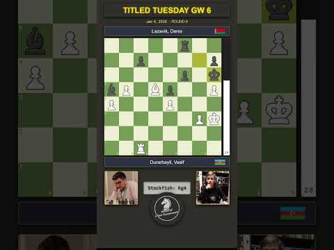 🇦🇿 Vasif Durarbayli vs Denis Lazavik 🇧🇾 | TITLED TUESDAY GW 6 | Round 8