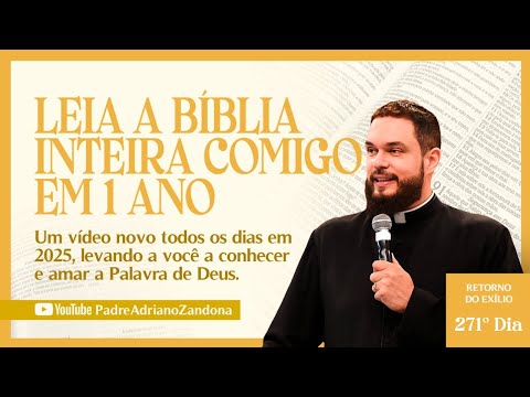 The Bible in a Year - Episode 271 - Ezra 9-10 - Zechariah 9-11 - Prov 20:16-19 - Father Adriano Z...