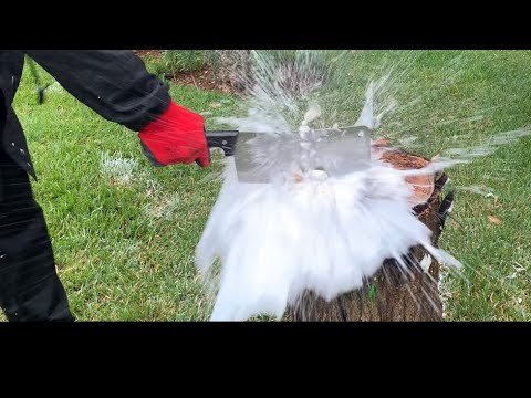 An axe vs slime      Mouz tv