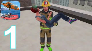 Emergency Hero - Flood Rescue Gameplay Part 1 (IOS/Android)