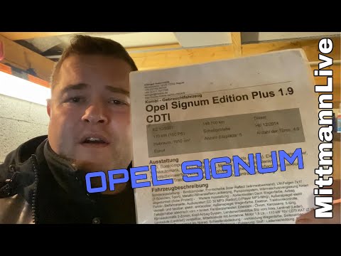 Opel Signum CTDI 1.9 BJ. 2007 ERFAHRUNG MIT PROBLEMEN UND REPARATUREN