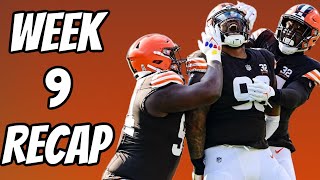 Cleveland Browns Vs Arizona Cardinals | week 9 recap