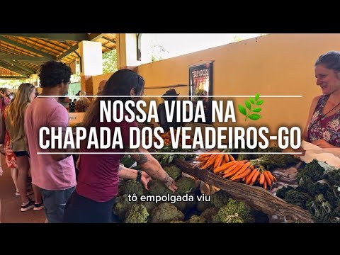 NOSSA VIDA NA CHAPADA: feira orgânica em Alto Paraíso 